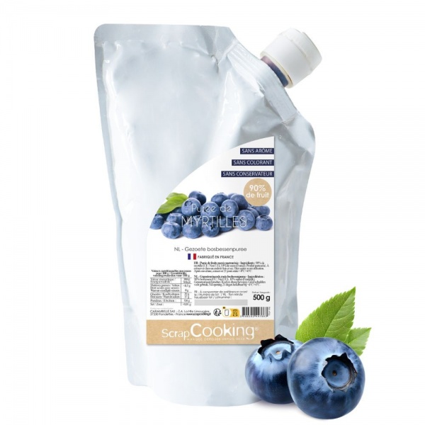 Pur�e de myrtilles 500 g