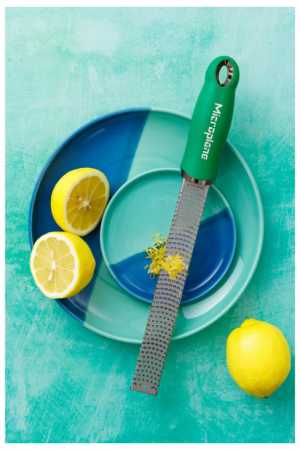 Râpe zesteur Microplane vert basilic