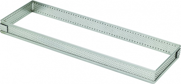 Rectangle � tarte perfor� 30 x 11 cm