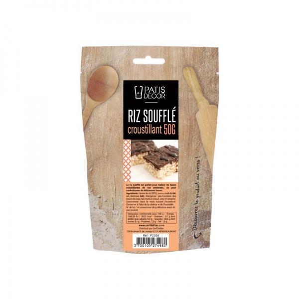 Riz souffl� 50 g