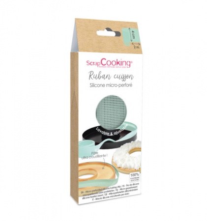 Ruban de cuisson micro-perforé en silicone