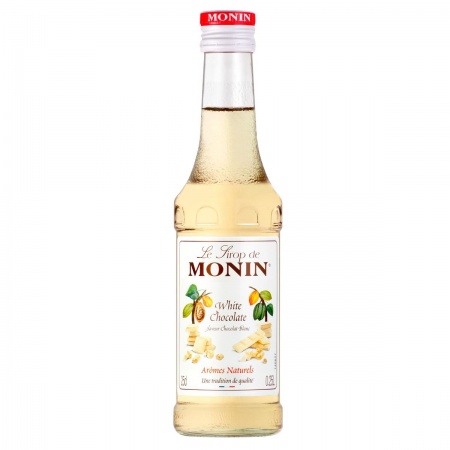 Sirop au chocolat blanc Monin 25 cl