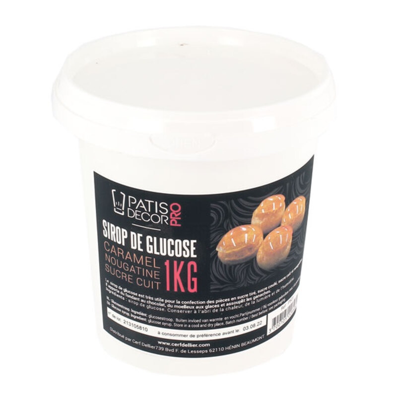 Sirop de glucose 1 Kg : additif pour pâtisserie