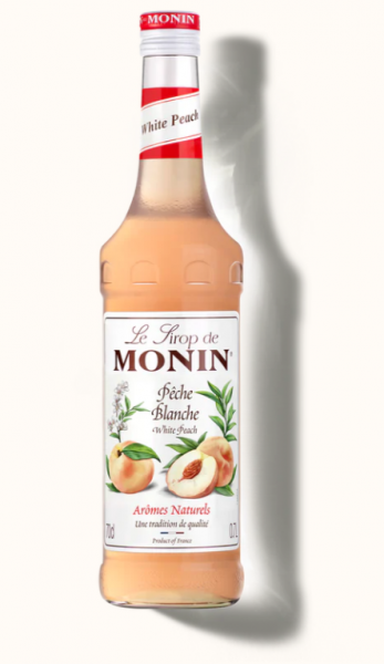 Sirop p�che blanche Monin
