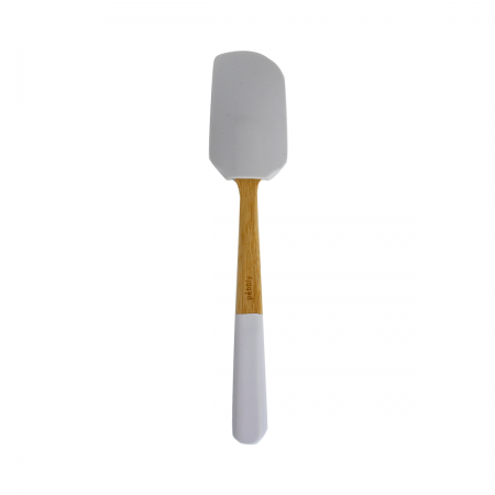 Spatule en bambou et silicone 30 cm 