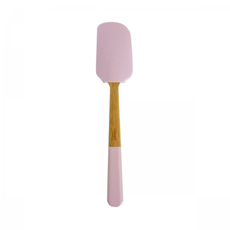 Spatule en bambou et silicone 30 cm 