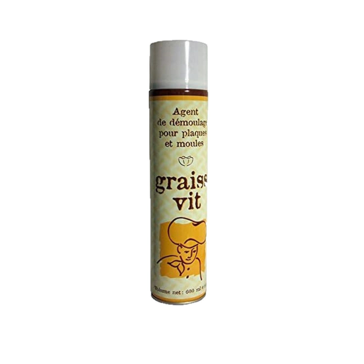 Spray pour moules de pâtisserie 6 x 250 ml + porte-clés cadeau