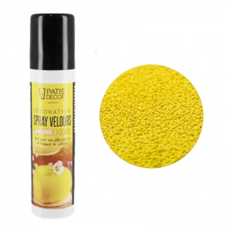 Spray velours jaune 100 ml