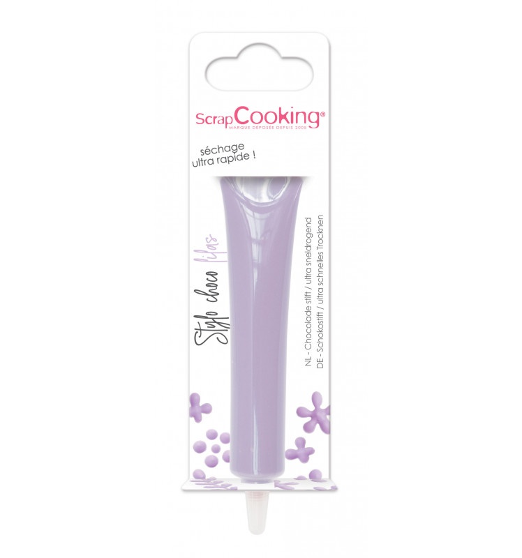 Stylo violet lilas goût chocolat