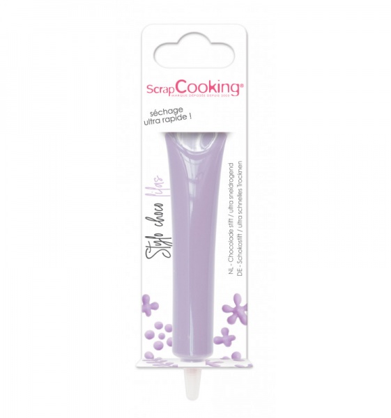 Stylo violet lilas go�t chocolat