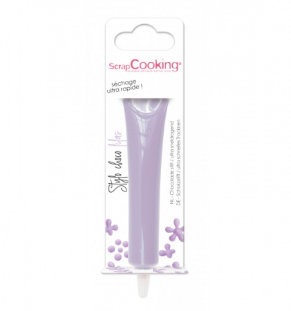 Stylo violet lilas goût chocolat