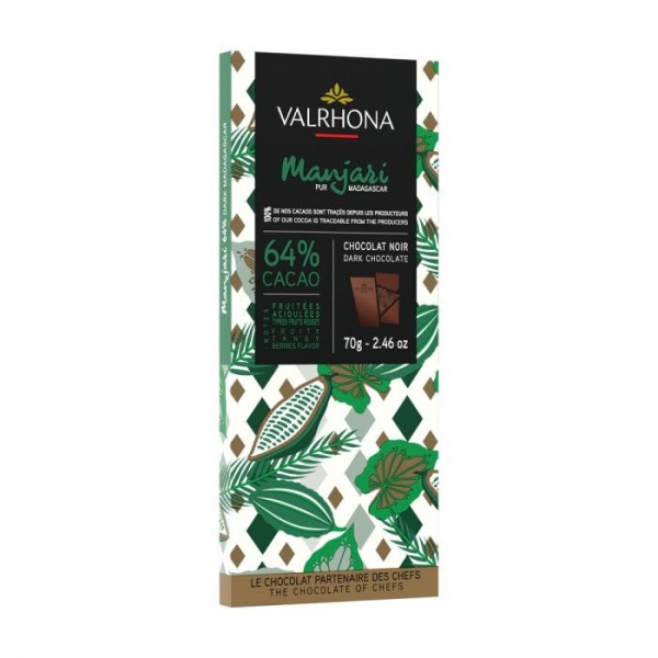Tablette Manjari noir 70 g