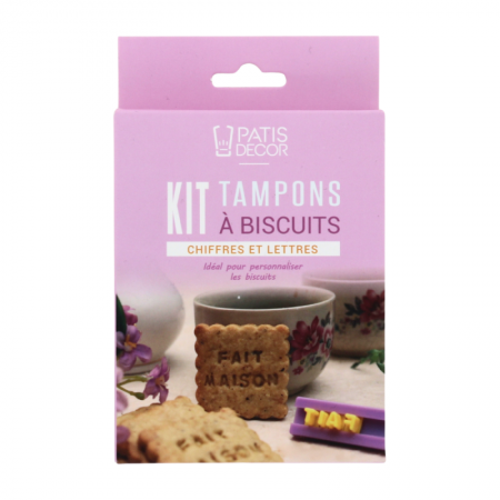 Tampon à biscuit message