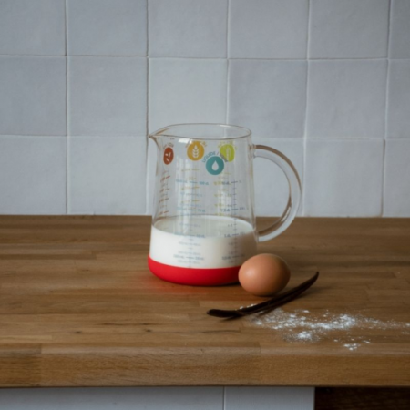 Verre doseur en verre, 1 L