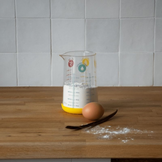 Verre doseur en verre, 500 ml