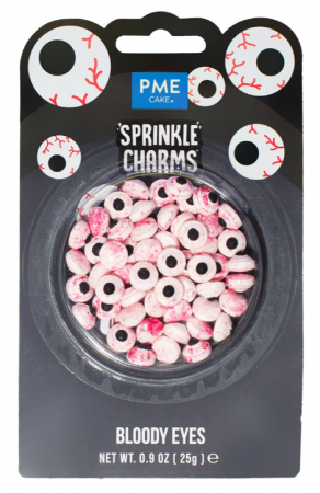 Yeux en sucre avec sang x 60