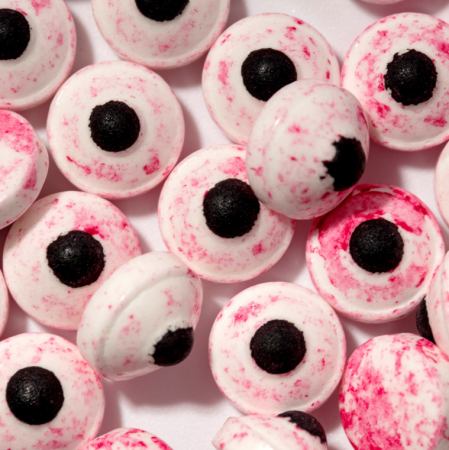 Yeux en sucre avec sang x 60